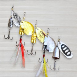 Набір блешень обертових Weida, 5шт/уп, 7,5г